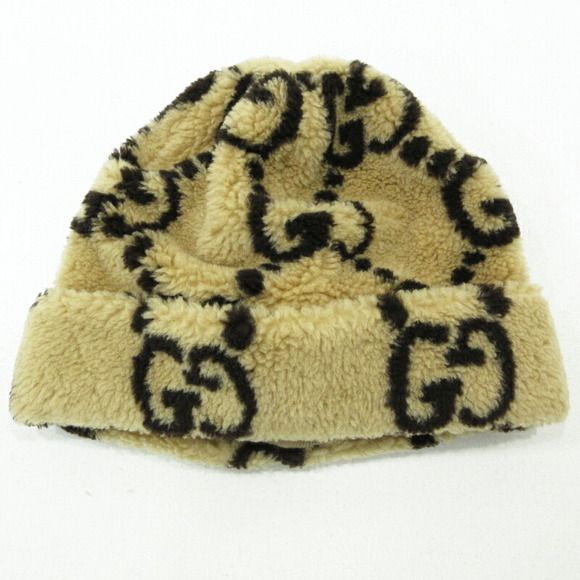 Gucci Boa Knit Cap Beige - Picture 4 of 9